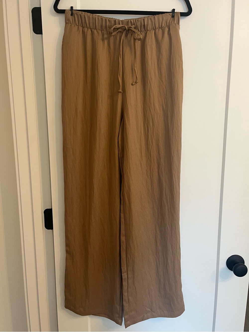 Zara Relaxed Waist Trousers - Camel